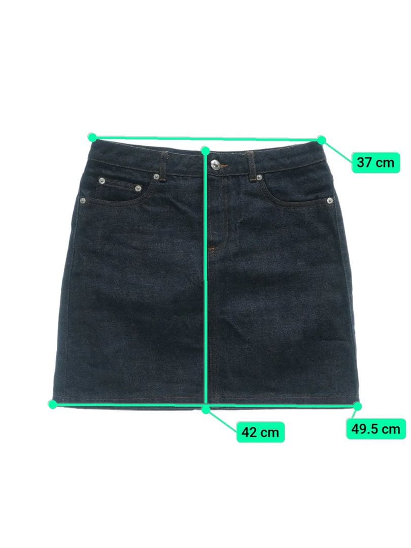 APC デニムスカート　36サイズ/スタンダード