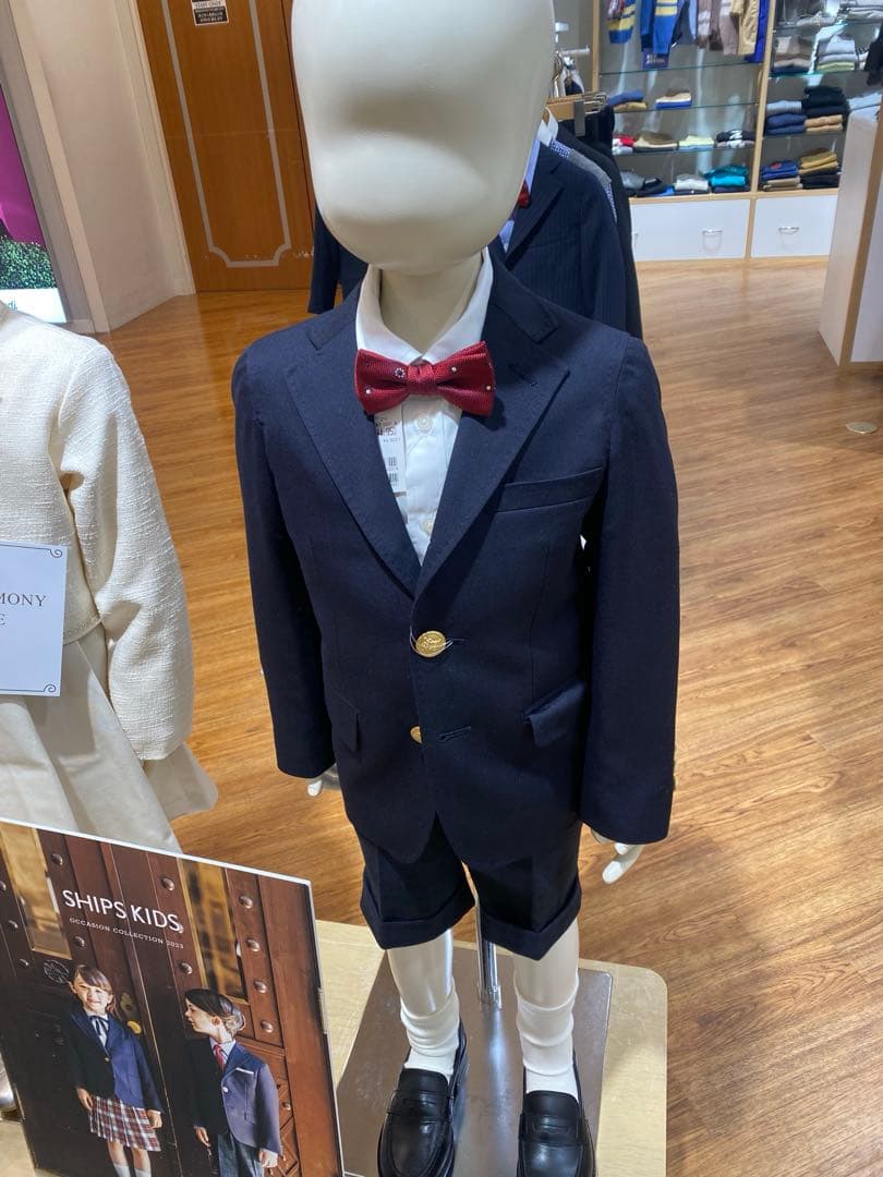 SHIPS セレモニー　フォーマル　110サイズ　卒園式　ジャケット　スーツ