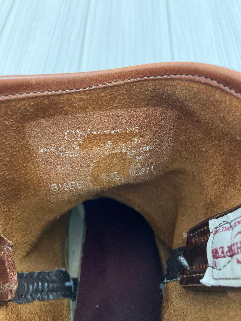Chippewa ペコスブーツ 90160 ショート丈　26.5〜27cm