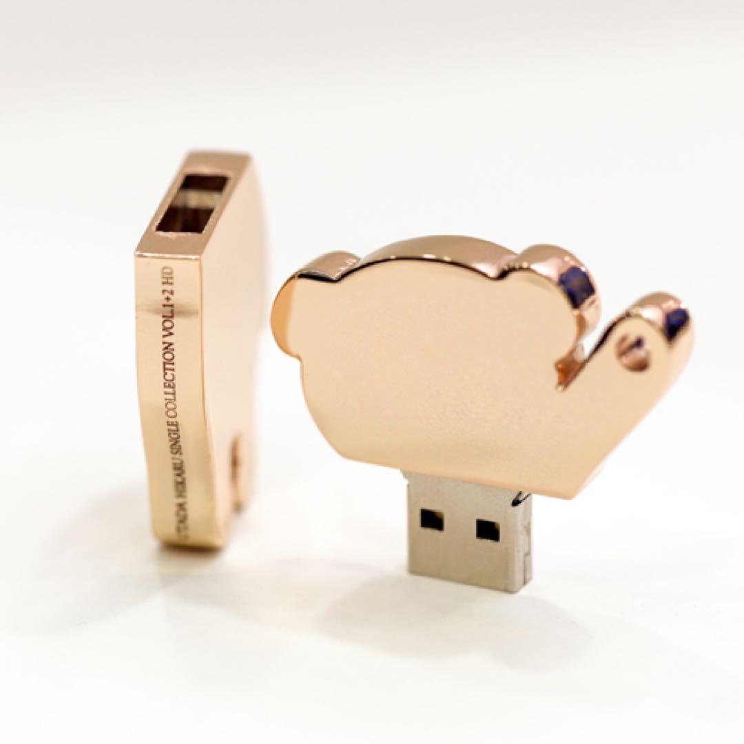 未使用＊宇多田ヒカル＊VOL.1+2 HD＊USBメモリー