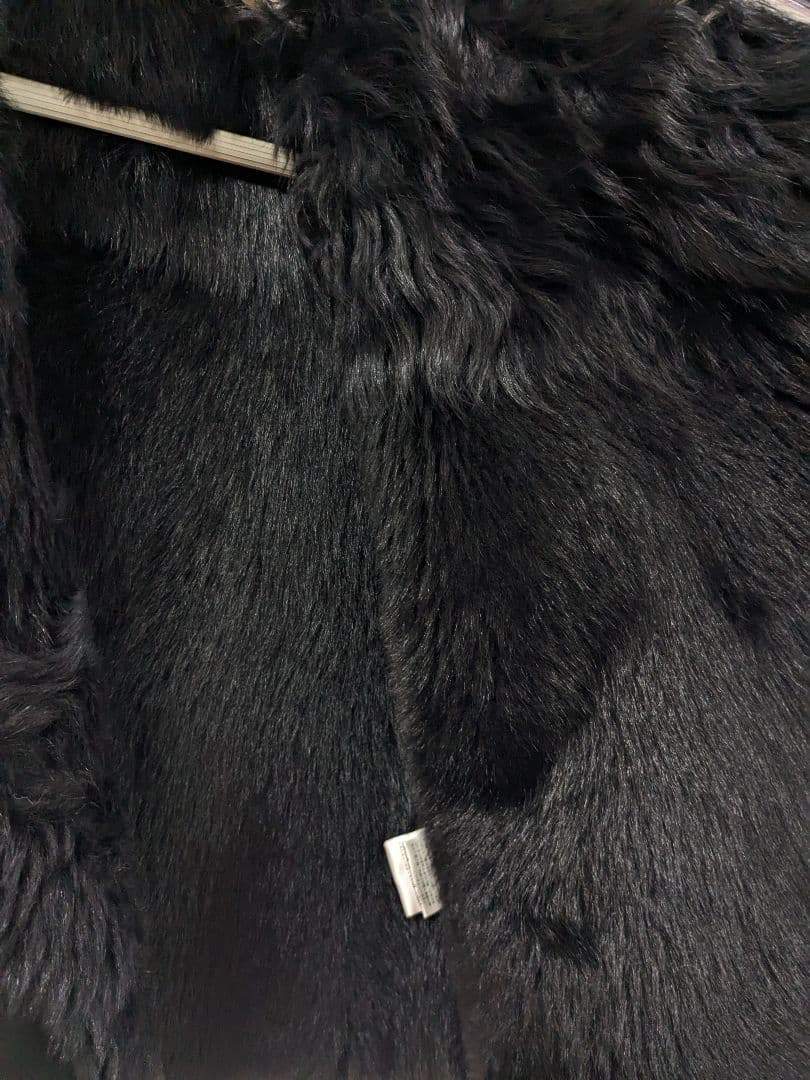 MOGA　シープファーベスト　ブラック