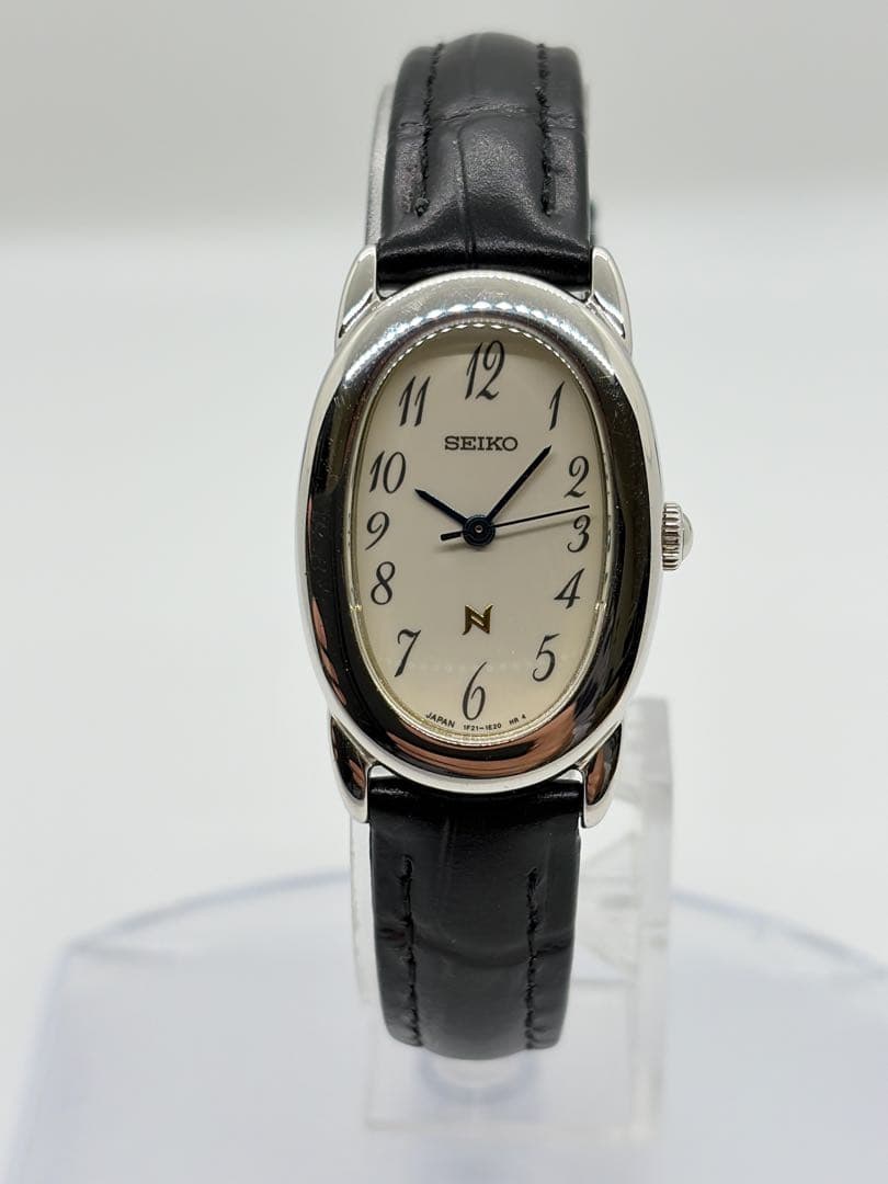 【新品電池】セイコー ノイエ オーバル 1F21-5B70 ヴィンテージ