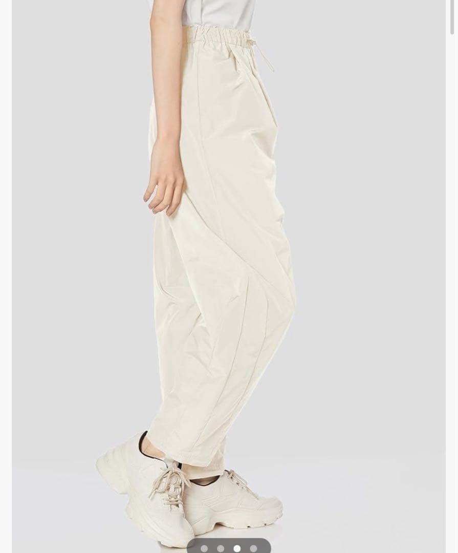 emmi atelier パラシュートパンツ ivory 0 新品未使用 タグ付