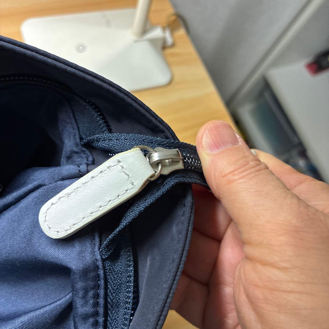 Kitamura トートバッグ 濃紺 ネイビー A4可