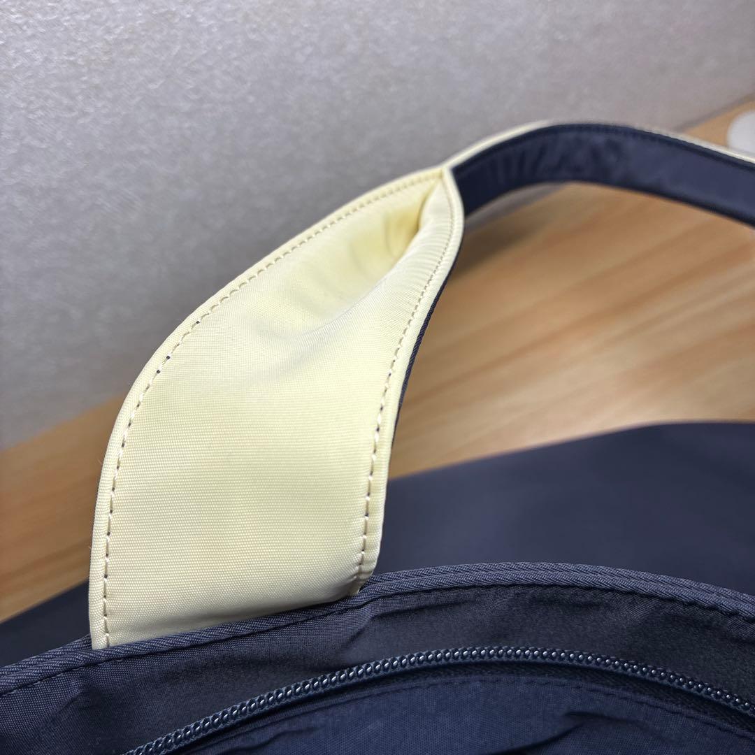 Kitamura トートバッグ 濃紺 ネイビー A4可