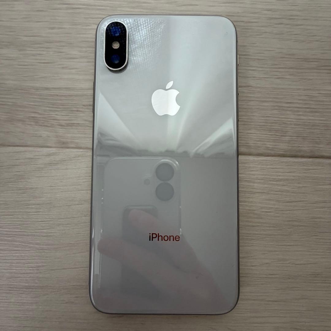 Apple iPhone X 256GB sim フリー シルバー
