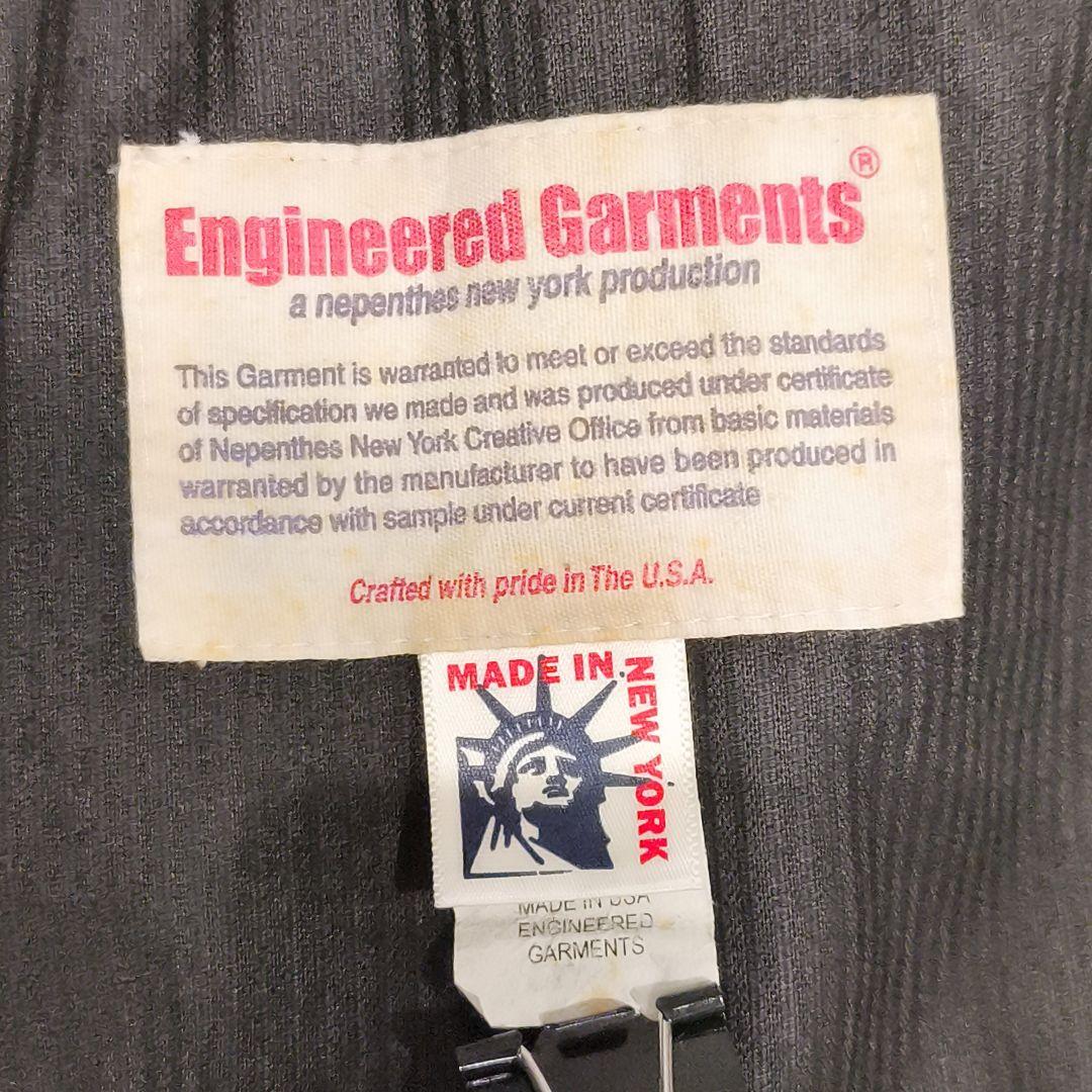 美品✨️　エンジニアードガーメンツ　太畝コーデュロイ　チョアジャケット　黒