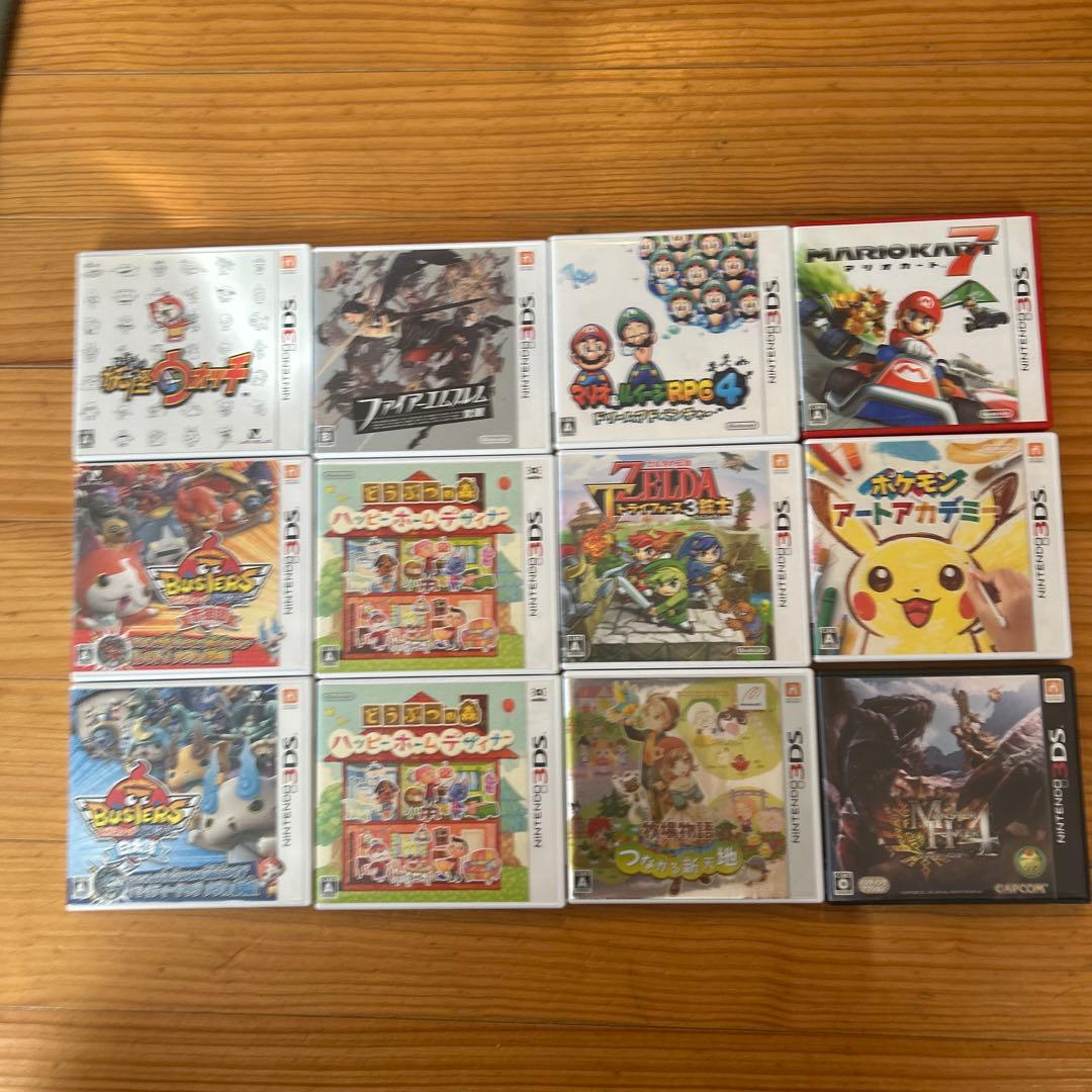 ニンテンドー3DSソフトセット　12本まとめ売り