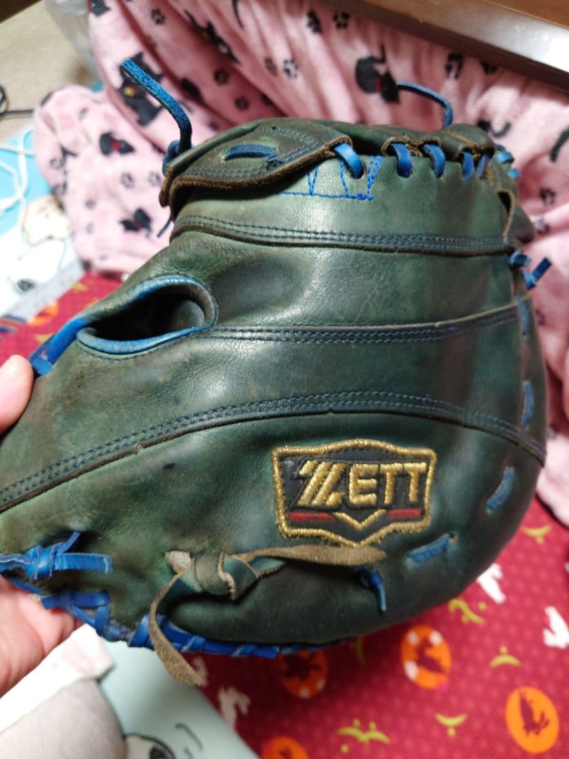 た*ん様 ★ZETT　ゼットプロステイタス　オーダー品　ファーストミット　左投げ