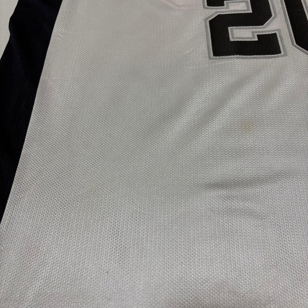 【REEBOK】バスケシャツ NBA サンアントニオ・スパーズ ジノビリ 20