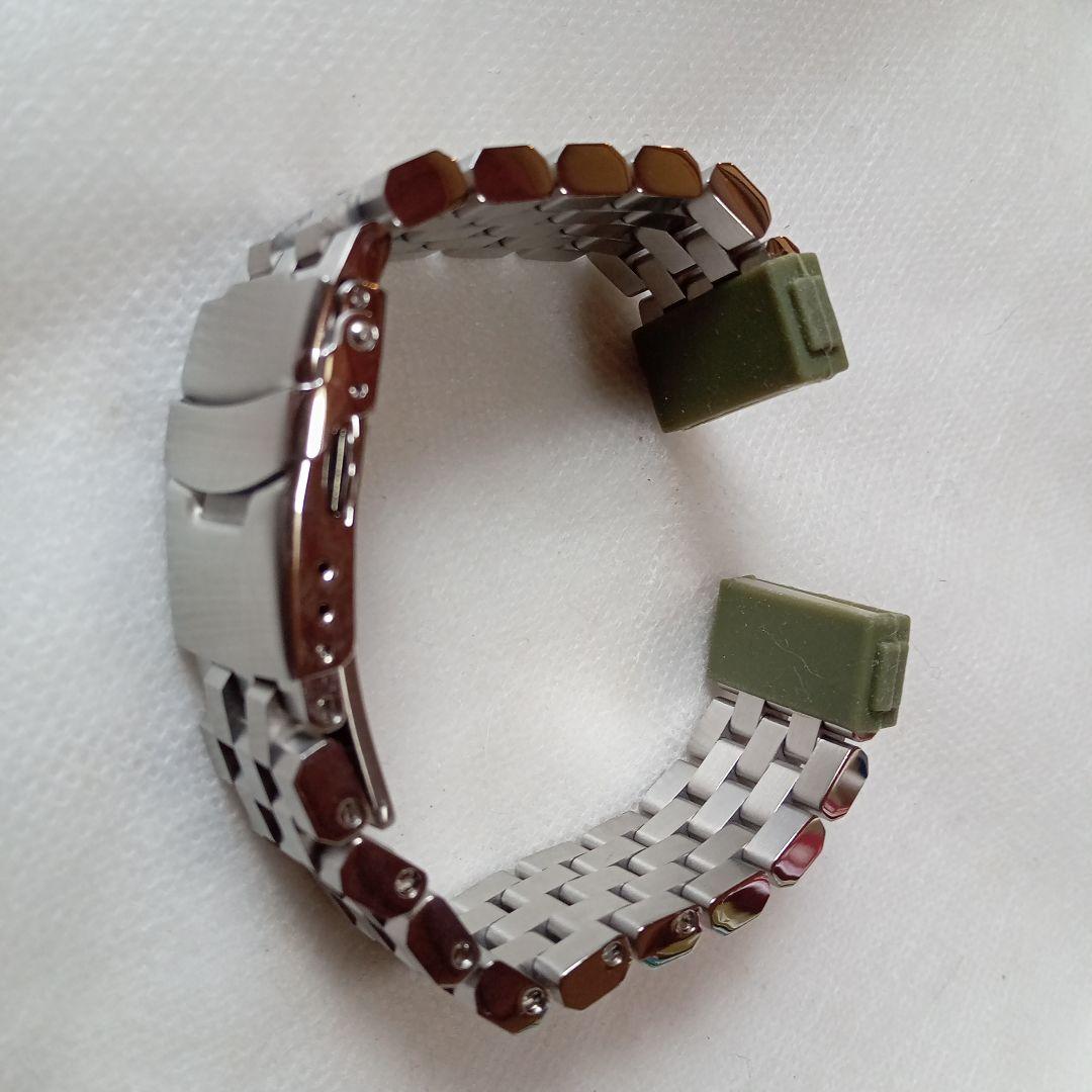 【未使用】タイコノートMiltat腕時計金属ベルト　20mm幅