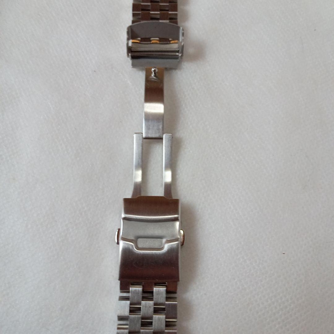 【未使用】タイコノートMiltat腕時計金属ベルト　20mm幅