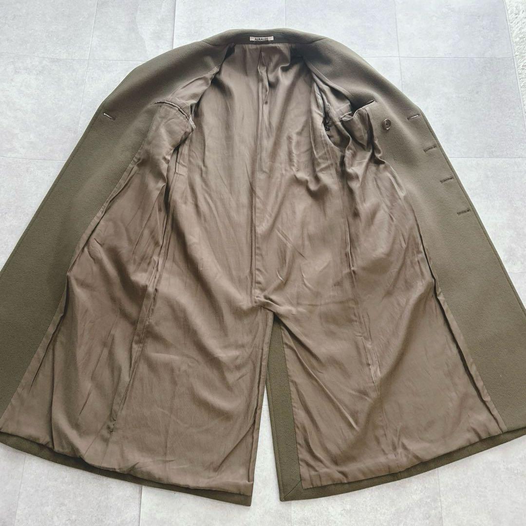 AURALEE オーラリー BEAVER MELTON LONG P-COAT