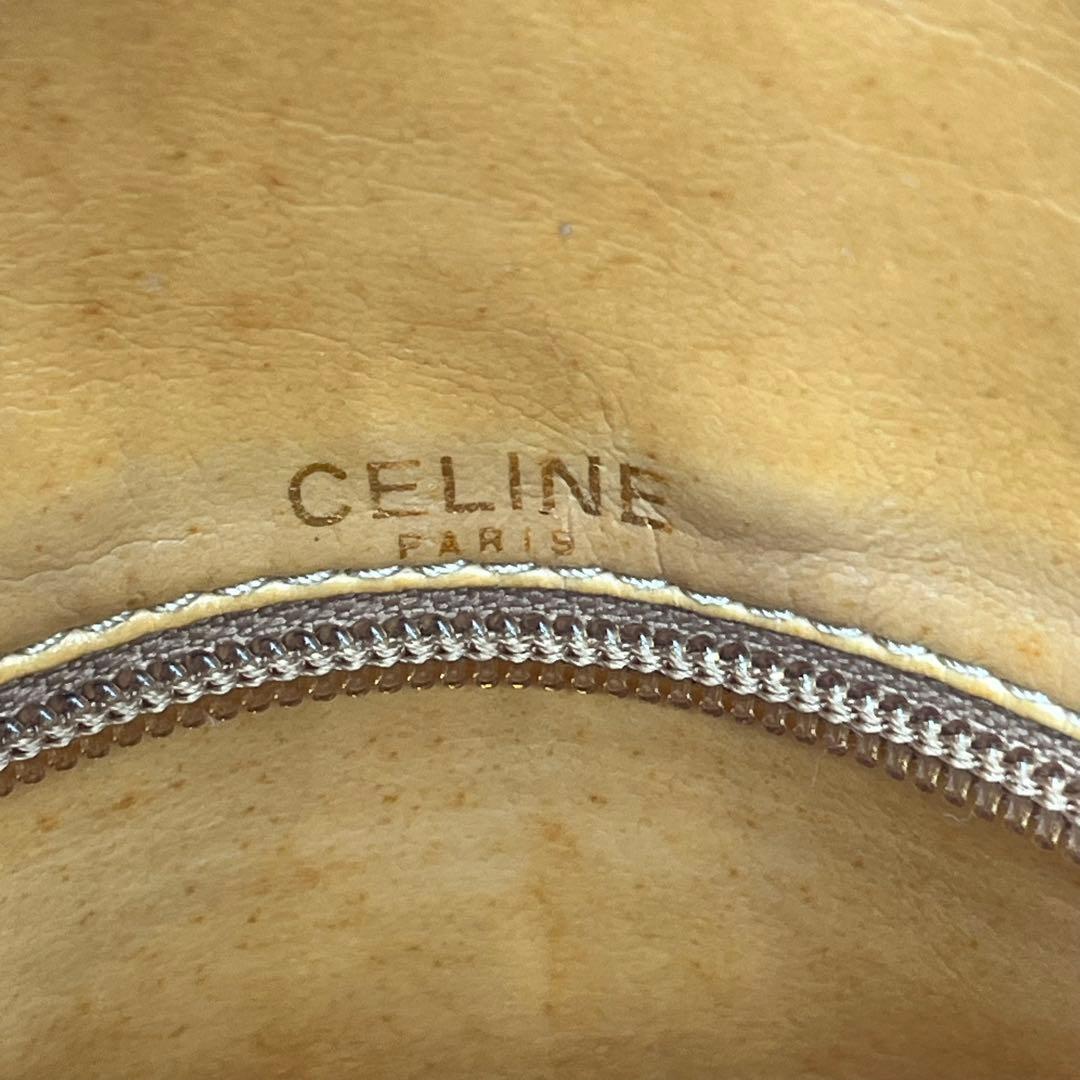 CELINE ショルダーバッグ 斜めがけ マカダム柄 トリオンフ 男女可能