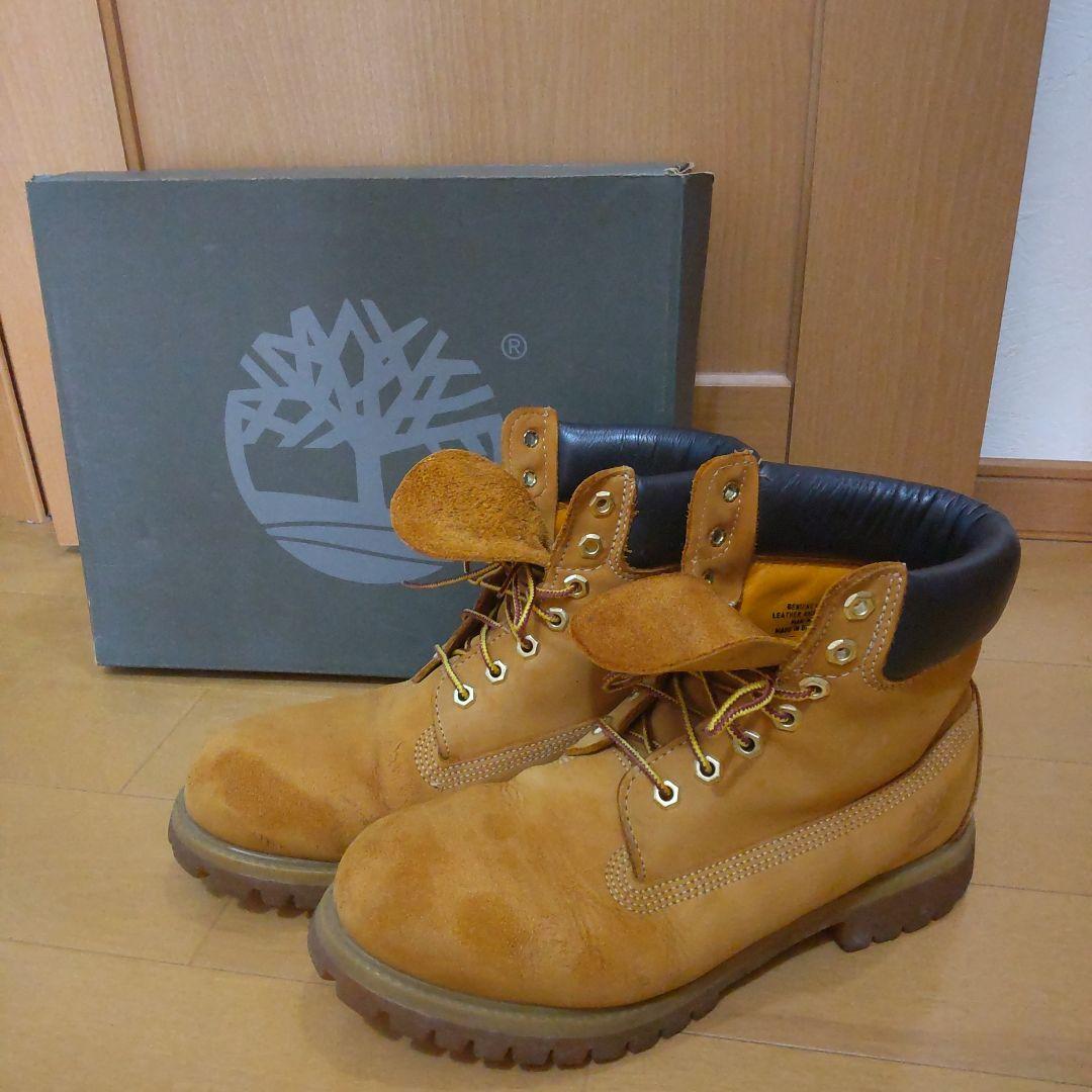 【ケア済・値下げ可】Timberland プレミアムブーツ 9.5m