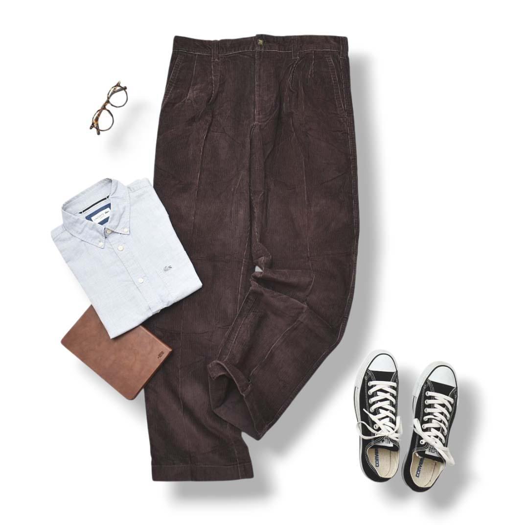 おまとめ割　エルエルビーン L.L.Bean コーデュロイ パンツ 36 小豆色