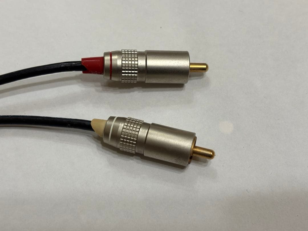 マークレビンソン レモピン→RCAスイスのSUHNER製純正ケーブル『中古品』