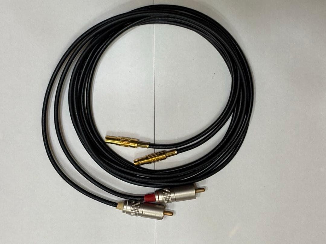 マークレビンソン レモピン→RCAスイスのSUHNER製純正ケーブル『中古品』