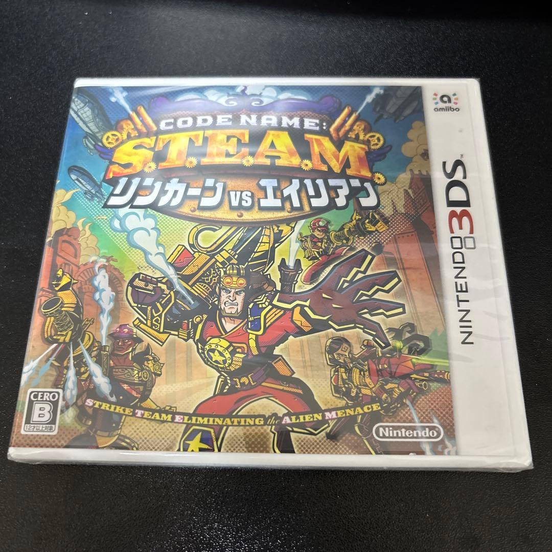 未開封3DS Code Name：S.T.E.A.M. リンカーンVSエイリアン