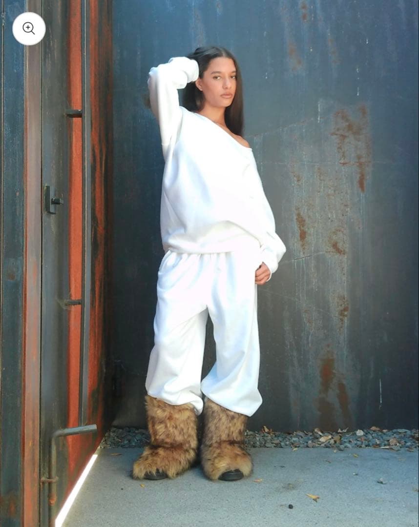 【美品】dichhenderson offshoulder sweat