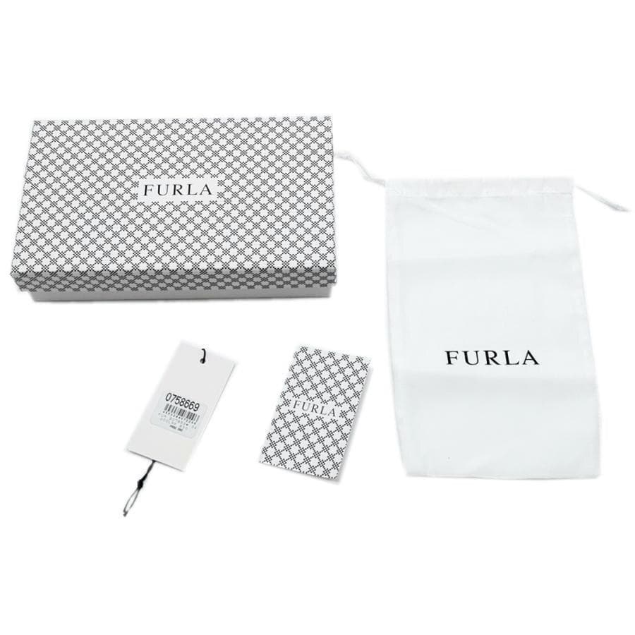 超美品 フルラ FURLA 長財布 ラウンドファスナー 11-250902