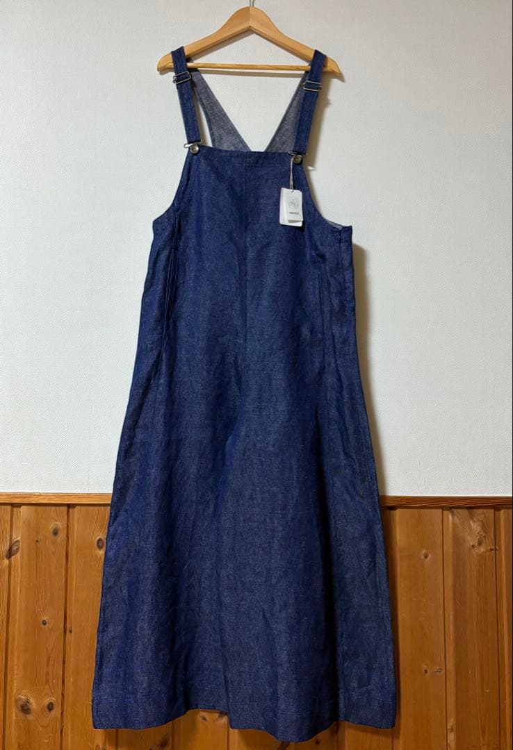 新品✨LOISIR リネンツイルサロペット