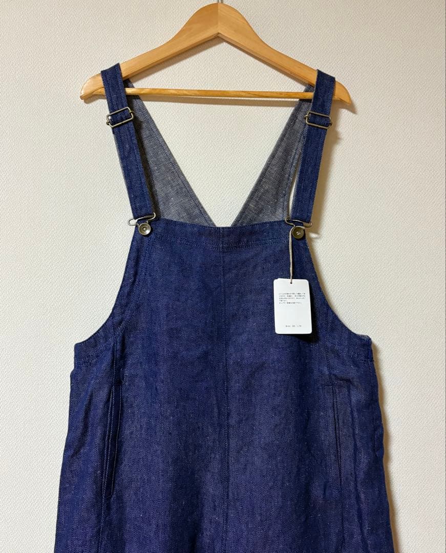 新品✨LOISIR リネンツイルサロペット