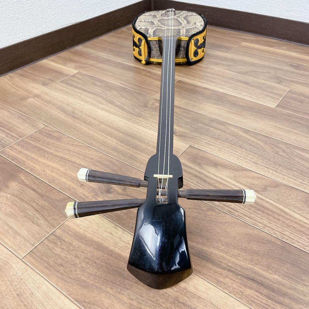 沖縄三線 三線 蛇皮 民謡 和楽器 沖縄