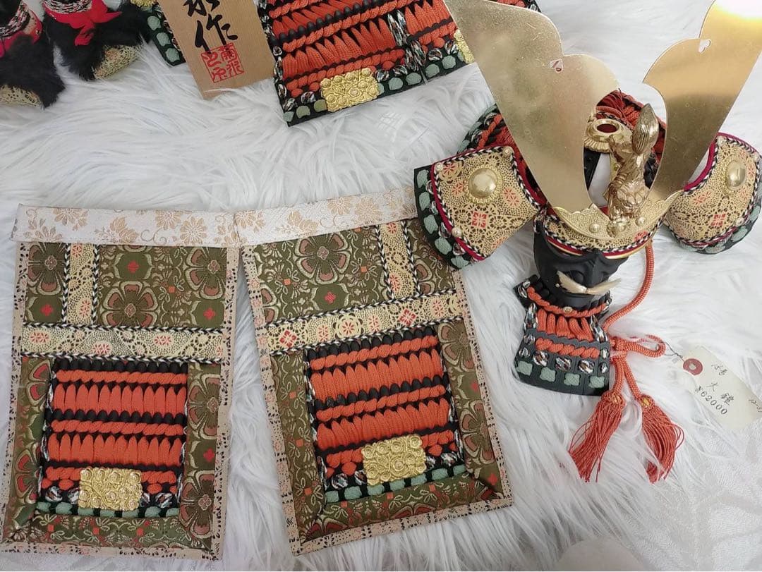 【特価品】菊水作大鎧　五月人形　子どもの日　鎧兜 鎧飾り 端午の節句 ケース付き