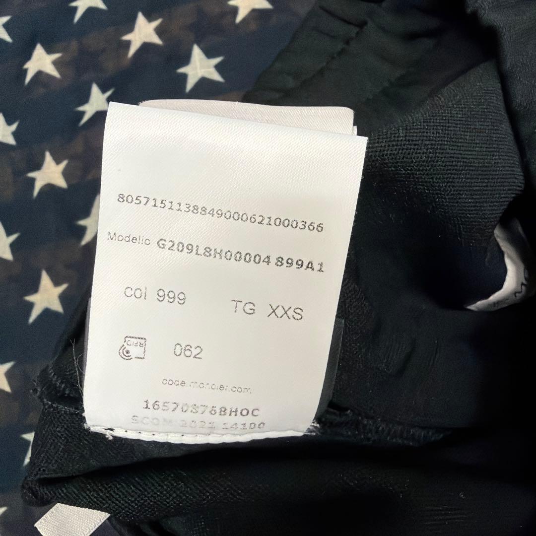 MONCLERジーニアス ブラック トラックジャケット パンツセットS