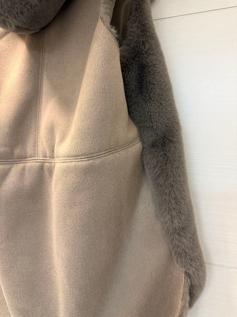 ヤマダヤ　RADIATE MD-058 9号グレー フーデッドファーベスト