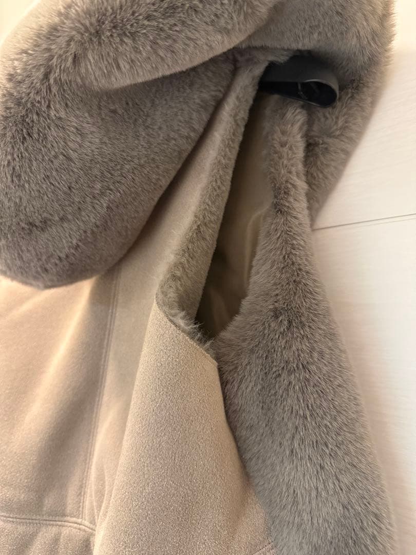 ヤマダヤ　RADIATE MD-058 9号グレー フーデッドファーベスト