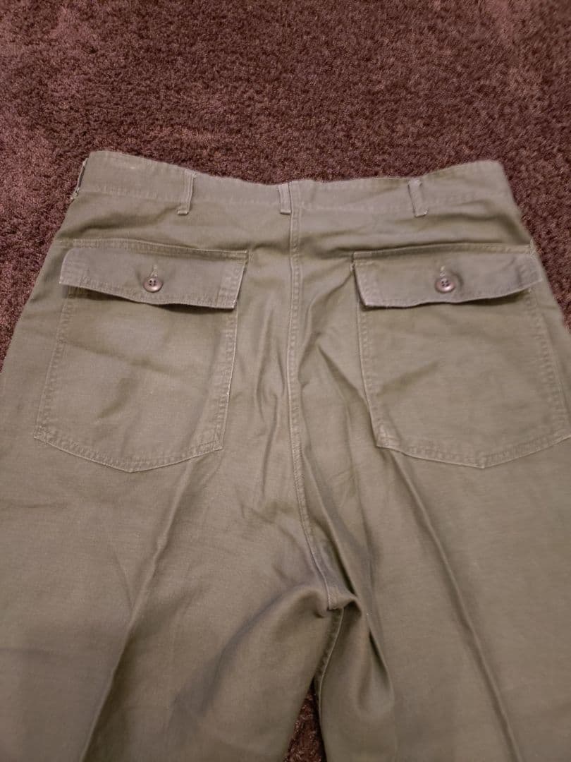 ビンテージ 古着 60's U.S.ARMY ベイカーパンツ W38