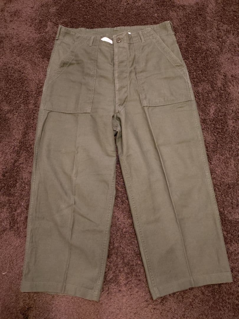 ビンテージ 古着 60's U.S.ARMY ベイカーパンツ W38