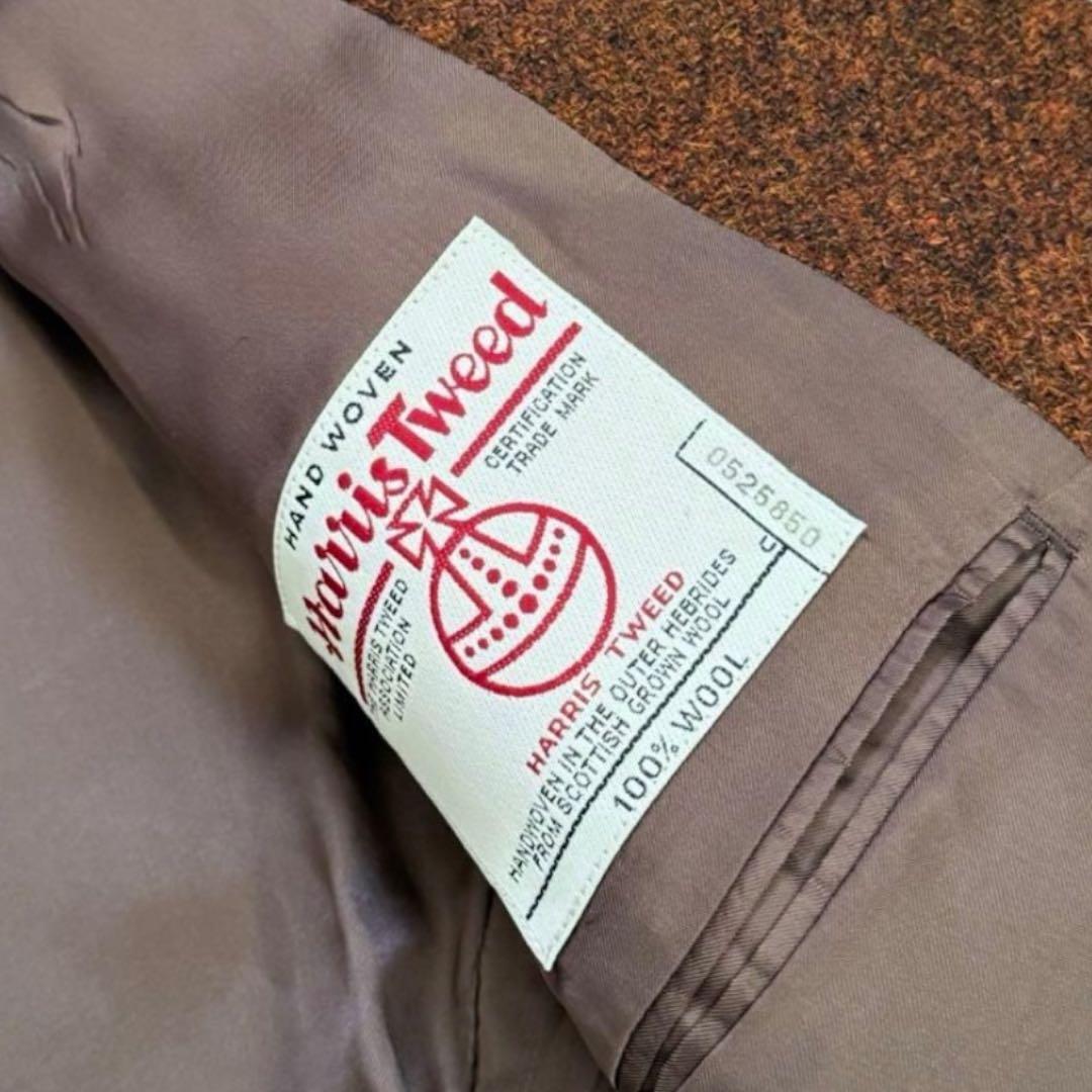 美品 Paul smith ハリスツイード　ブラウン　ジャケット　復刻　良好