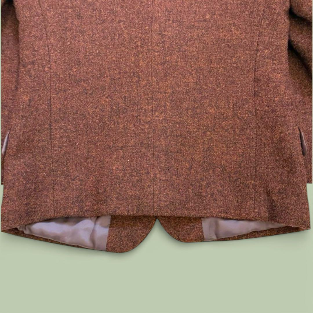 美品 Paul smith ハリスツイード　ブラウン　ジャケット　復刻　良好