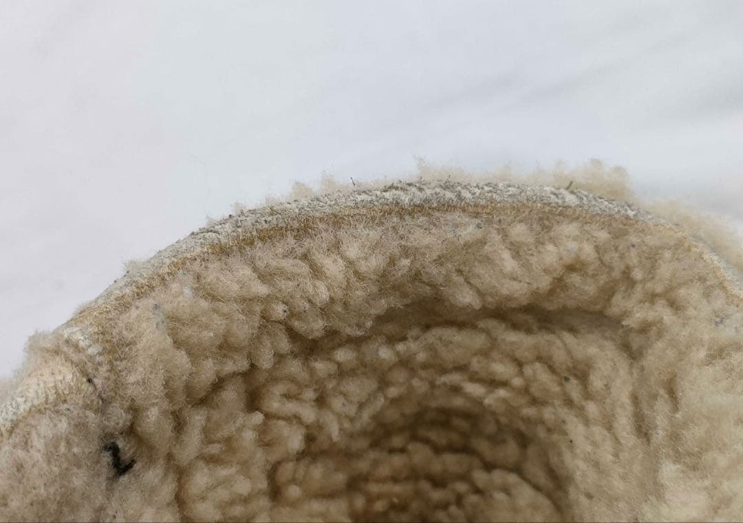 希少LサイズPOTTAR USA製 ムートン フライトジャケット B-3