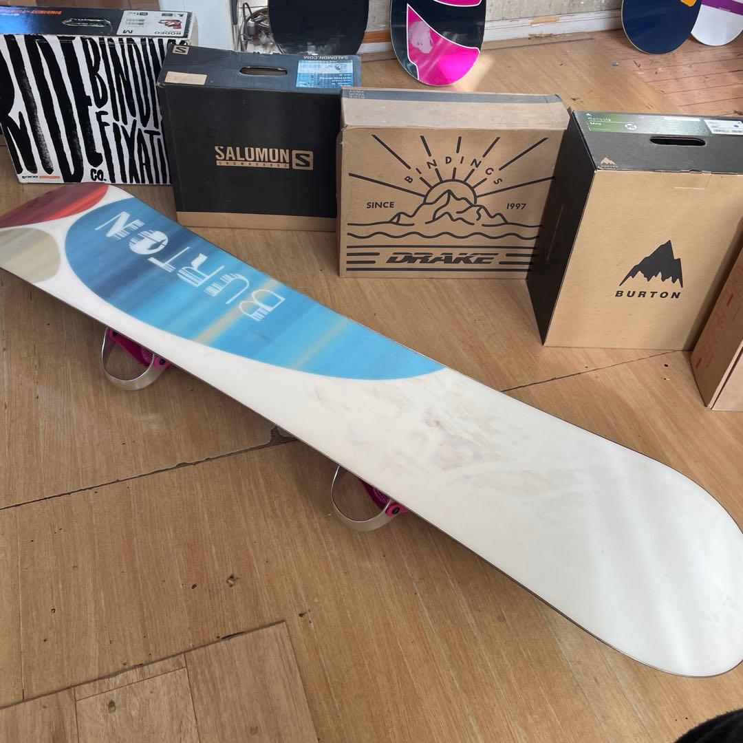 BURTON×STTELA　バートン　バインディング付　スノーボードセット