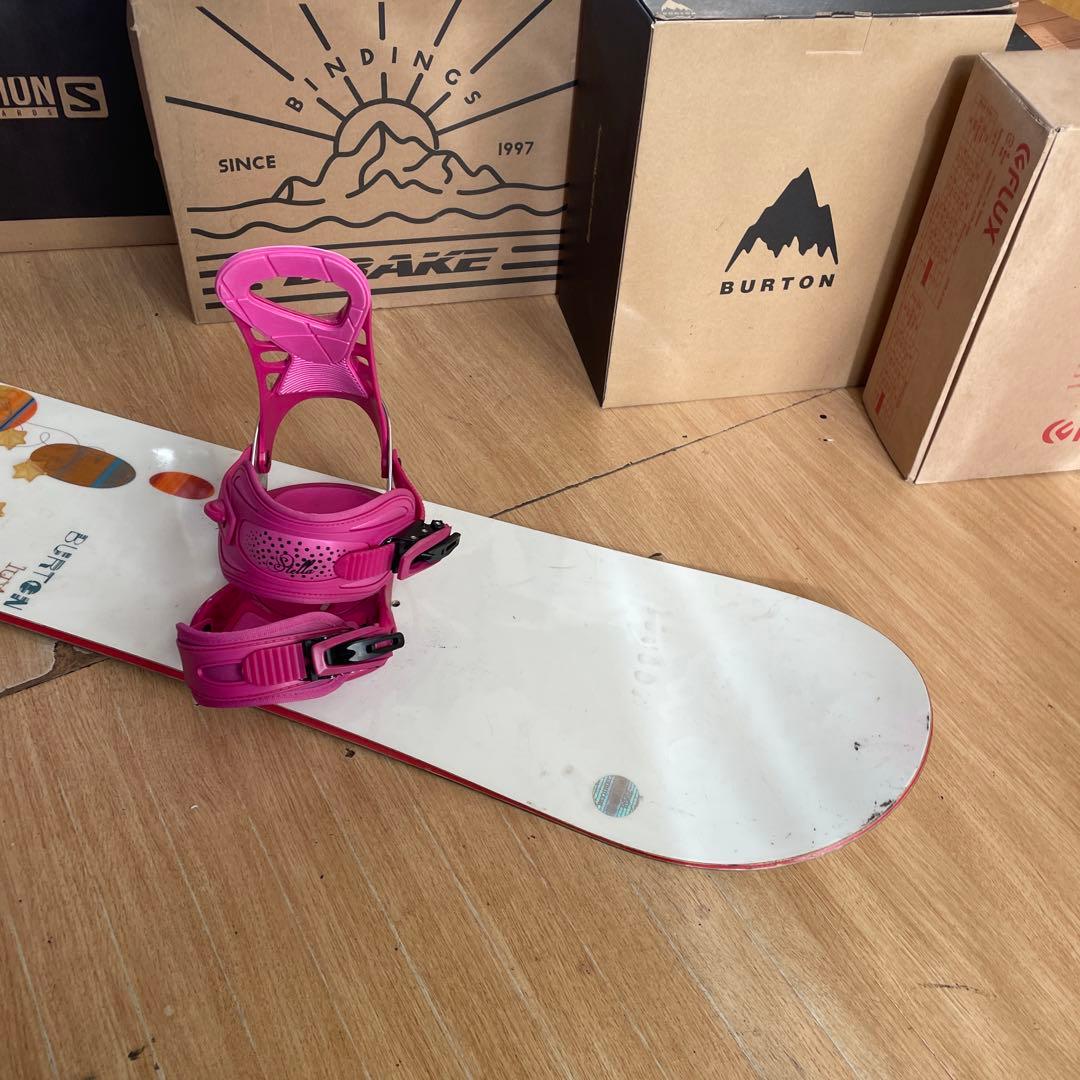 BURTON×STTELA　バートン　バインディング付　スノーボードセット