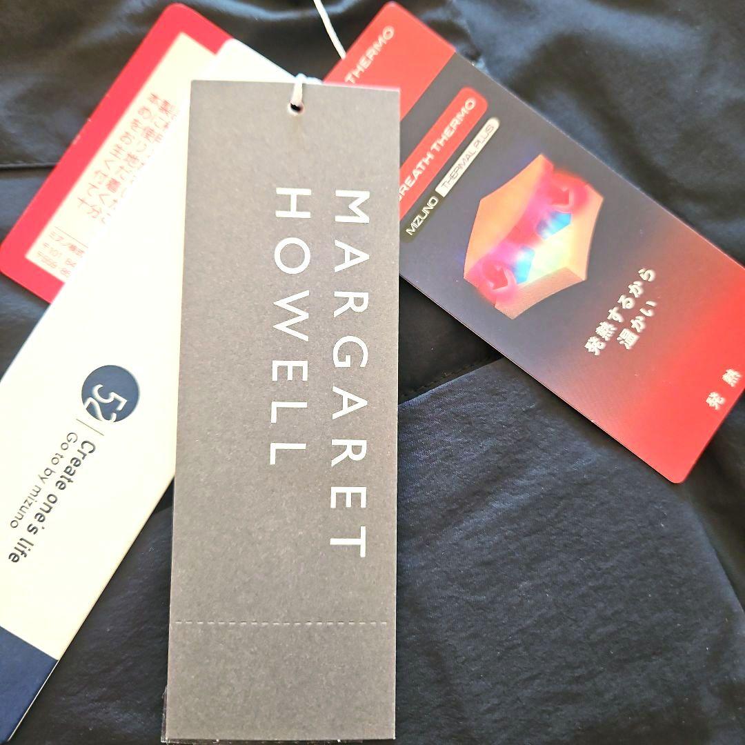 新品⭐マーガレットハウエル ミズノ ダウンマフラー ブラック 軽量 ブレスサーモ