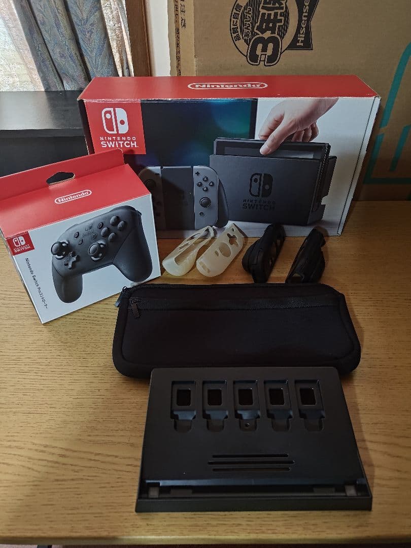 Nintendo Switch グレー 本体 コントローラー付き