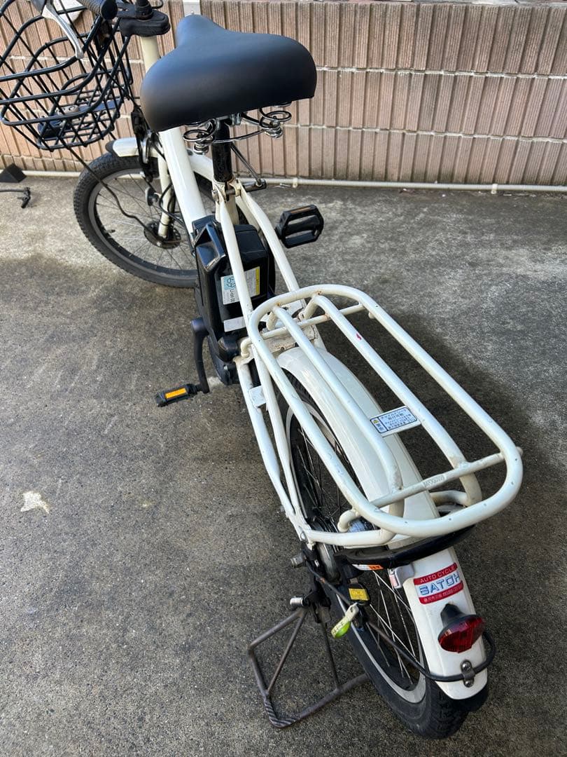 週末値下げ！YAMAHA PAS BABBY電動アシスト自転車 ホワイト