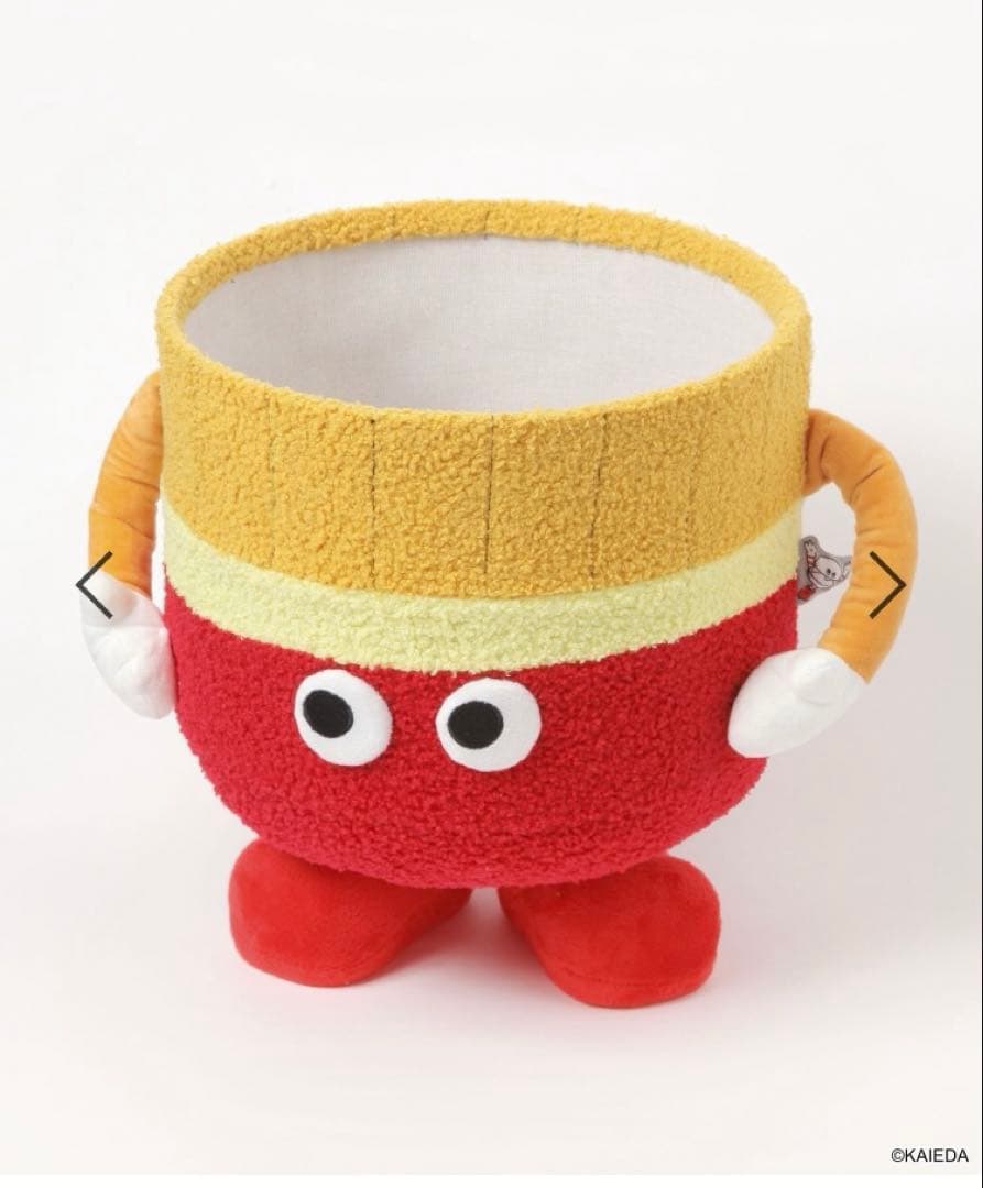 ニコアンド　niko and… フレーバーズ　スタンドバスケット　レッド　ポテト