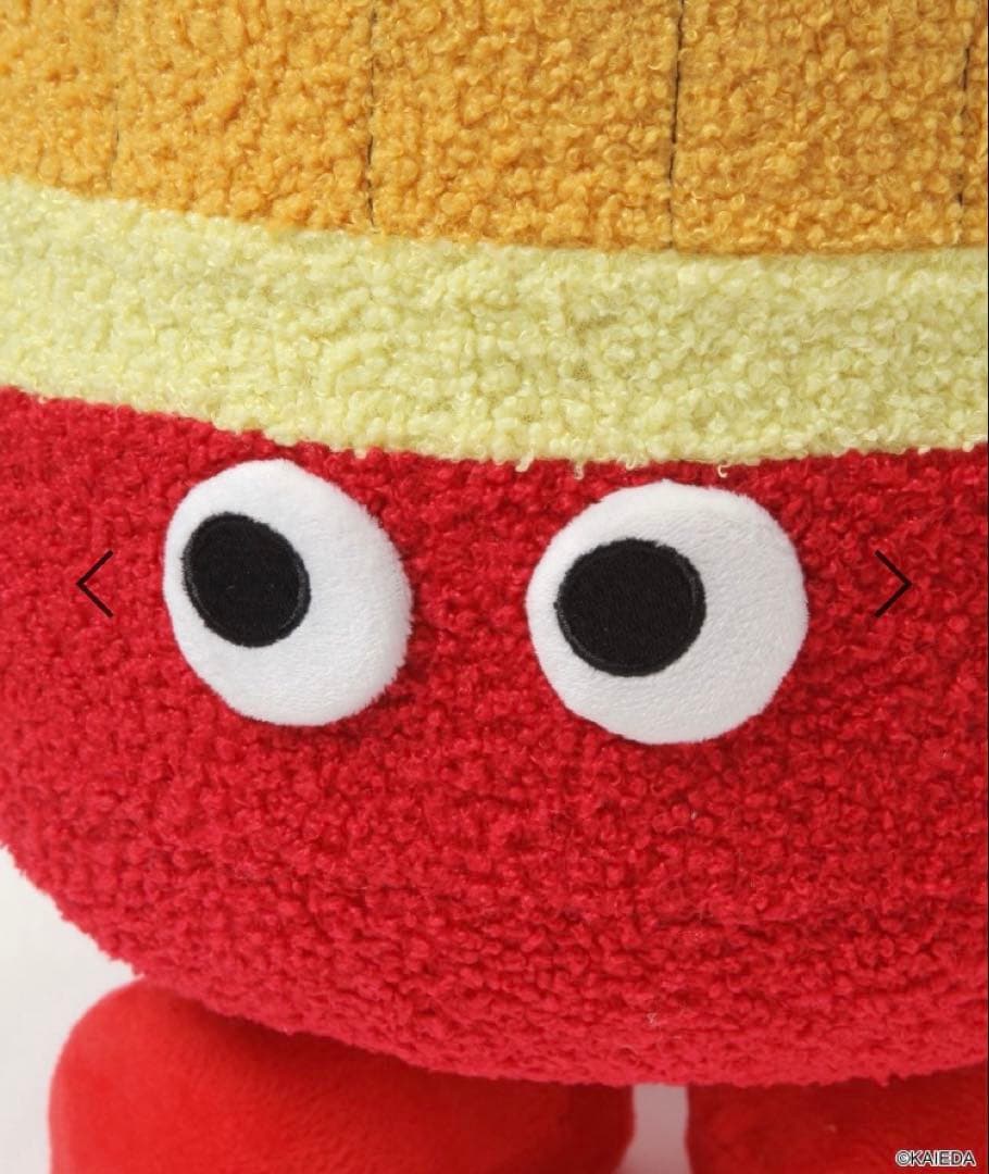 ニコアンド　niko and… フレーバーズ　スタンドバスケット　レッド　ポテト