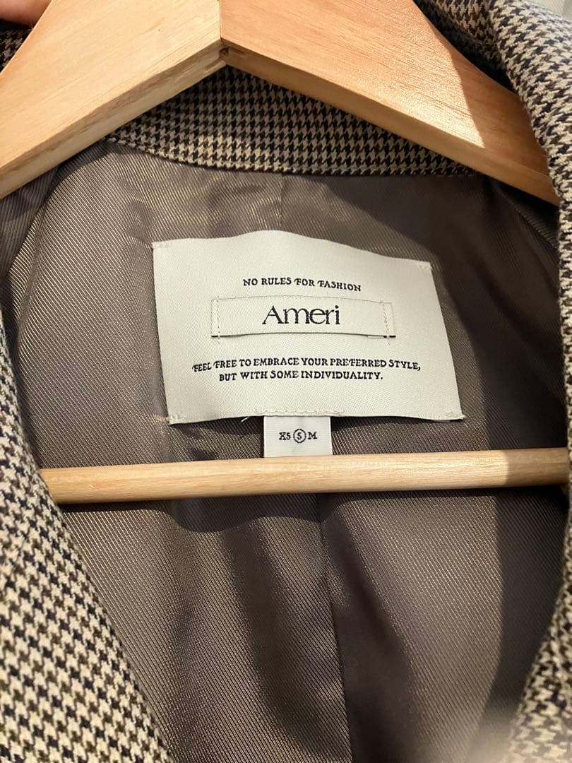 【新品】Ameri／DADDY MIDI TRENCH COAT／Sサイズ