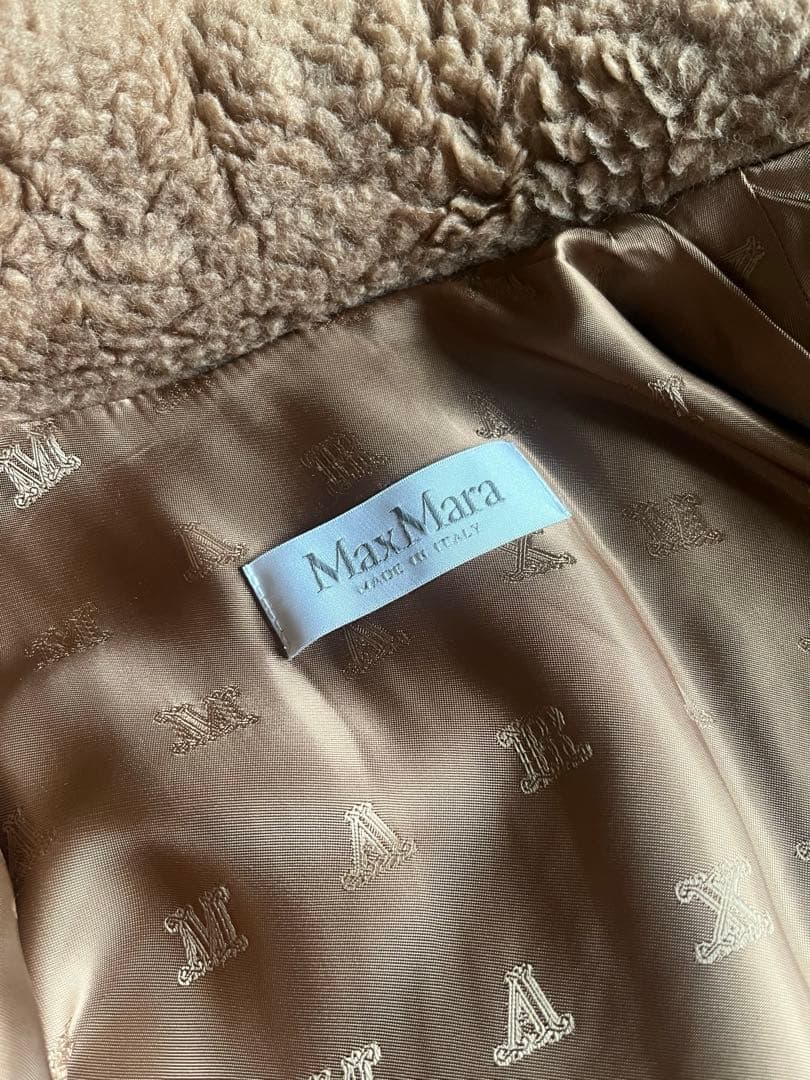 Max Mara マックスマーラ TEBE テディケープ キャメル