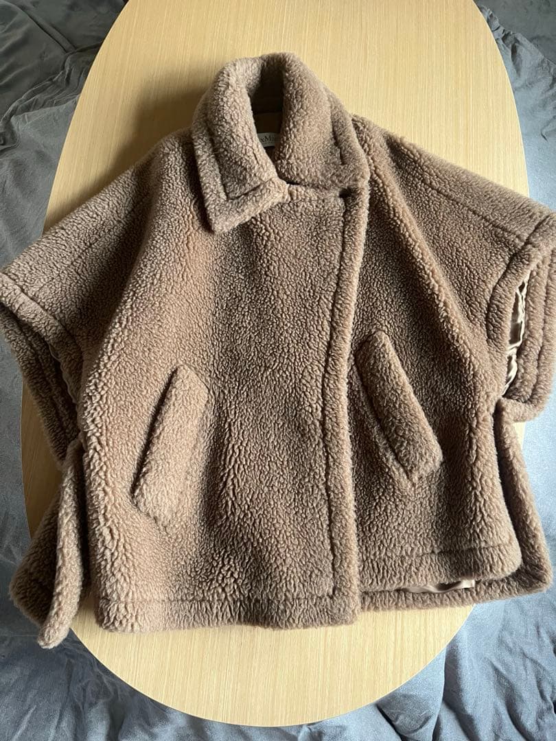 Max Mara マックスマーラ TEBE テディケープ キャメル