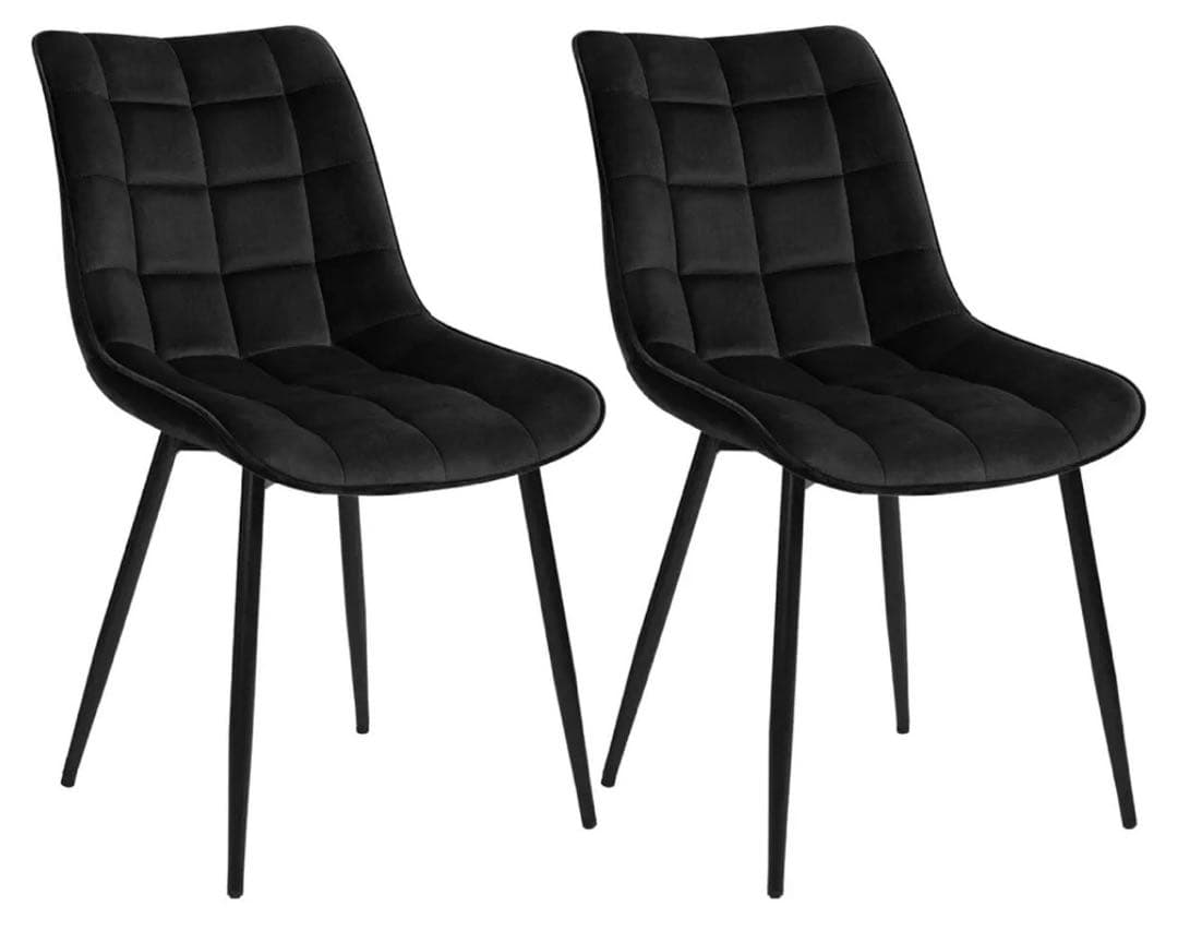 WOLTU ダイニングチェア 2脚セット デザイナーズチェア グレー