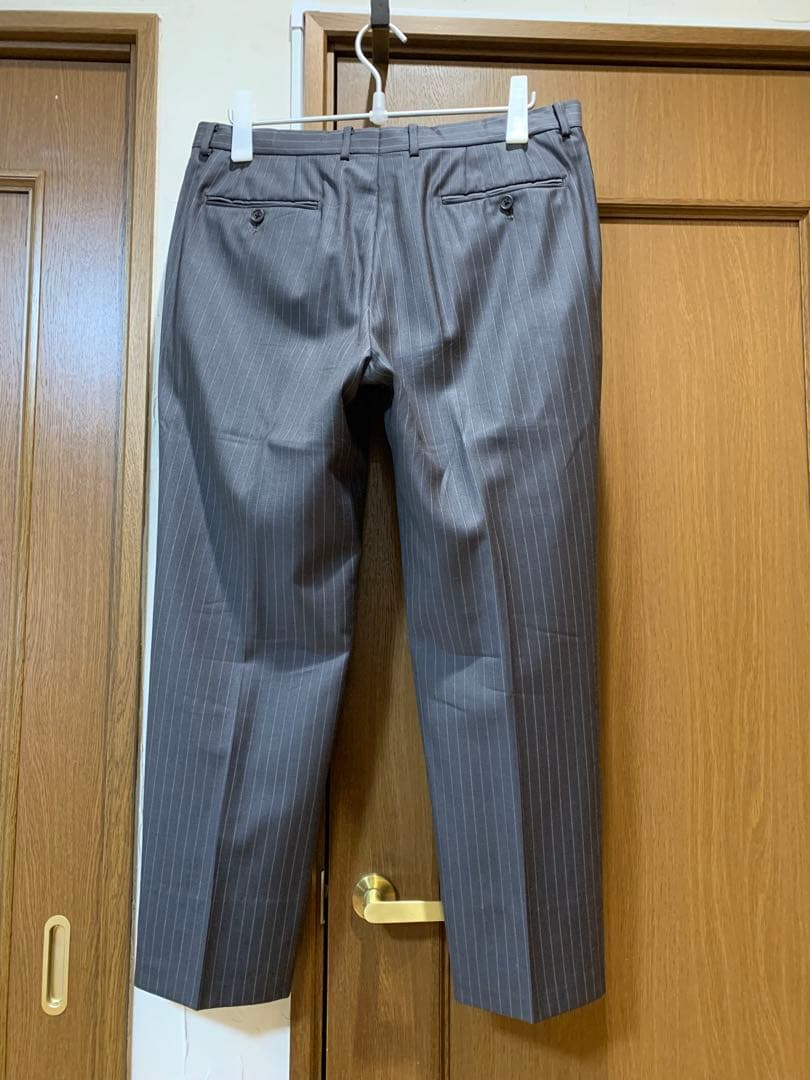 L ポールスミス スーツ グレー ストライプ