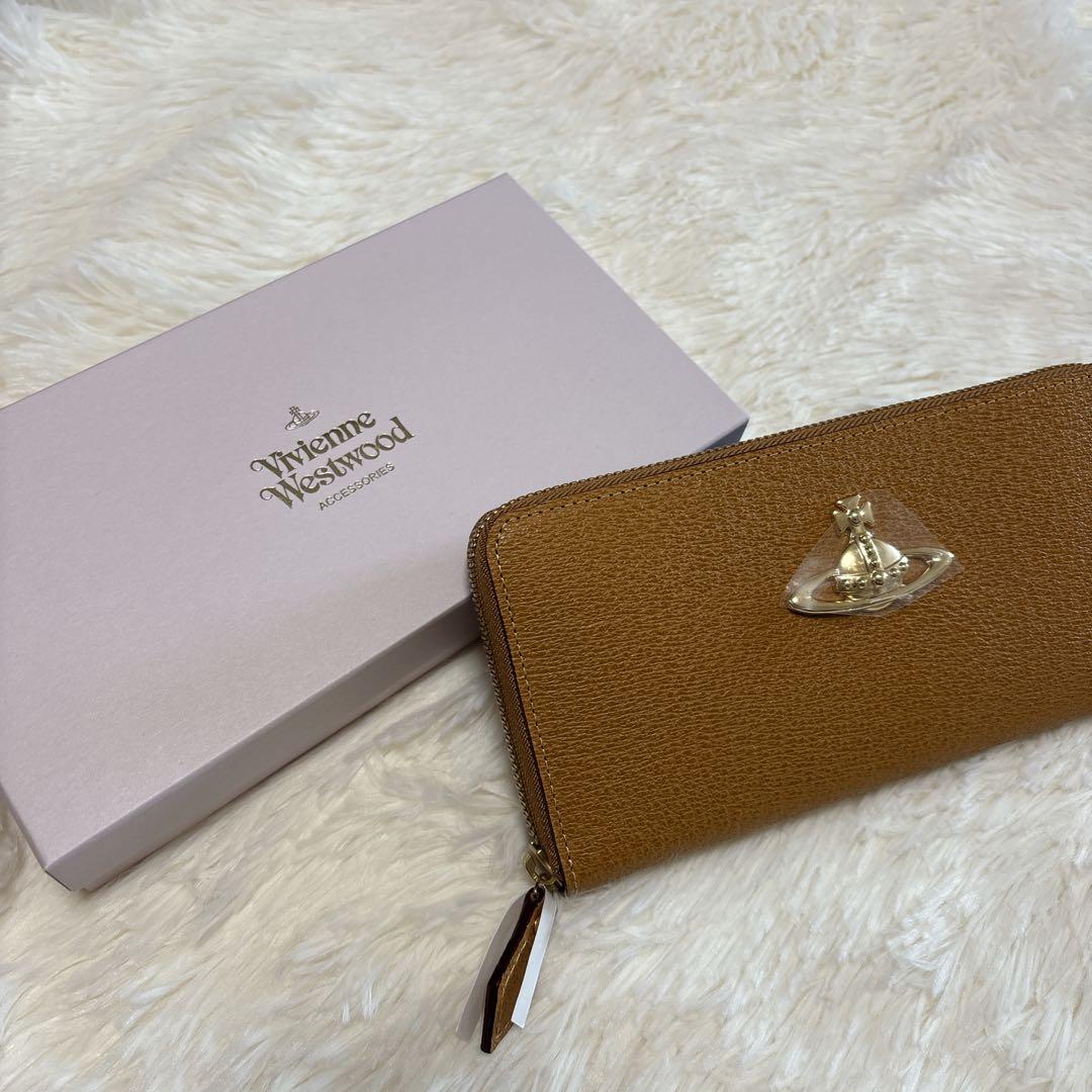未使用 Vivienne Westwood 長財布 ラウンドジップ オーブ
